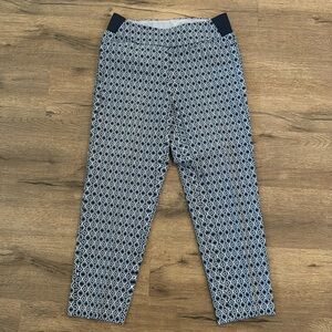 Investment Petites Blue Patterned Pants